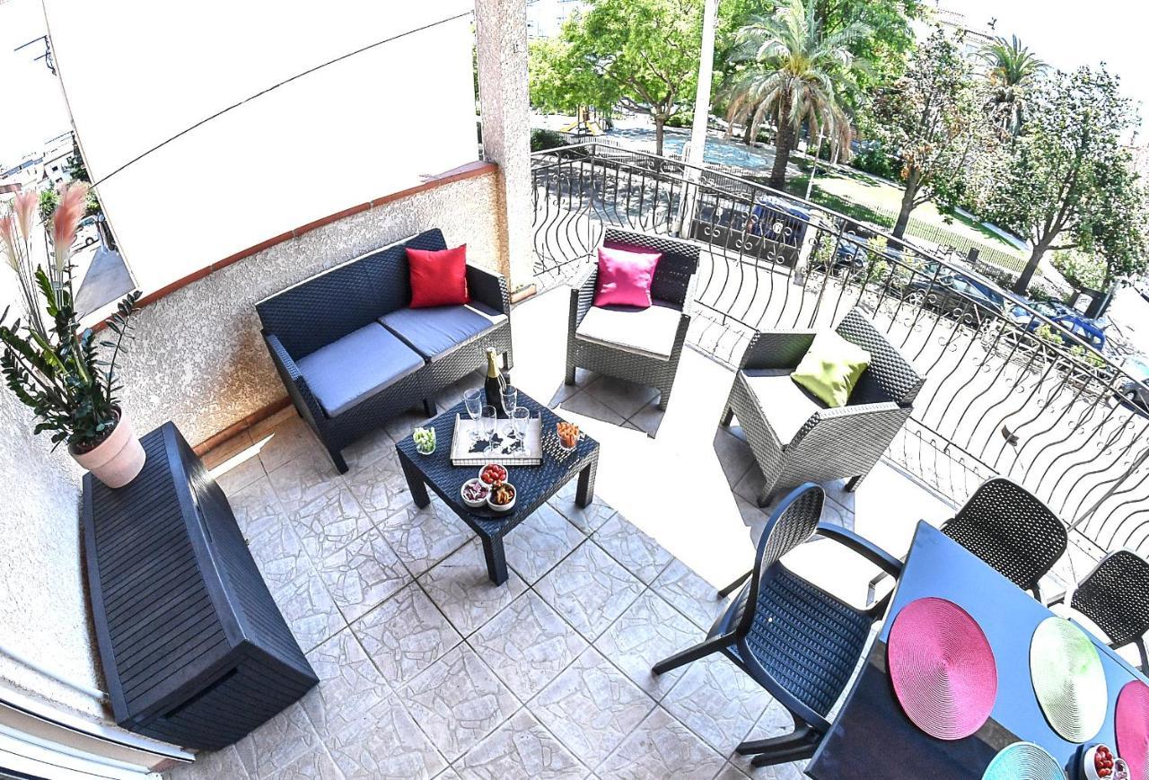 Spacieux T5, Terrasse, Proche Centre,Parking Prive Perpignan Buitenkant foto
